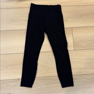 Vuori Black Side Pocket Leggings